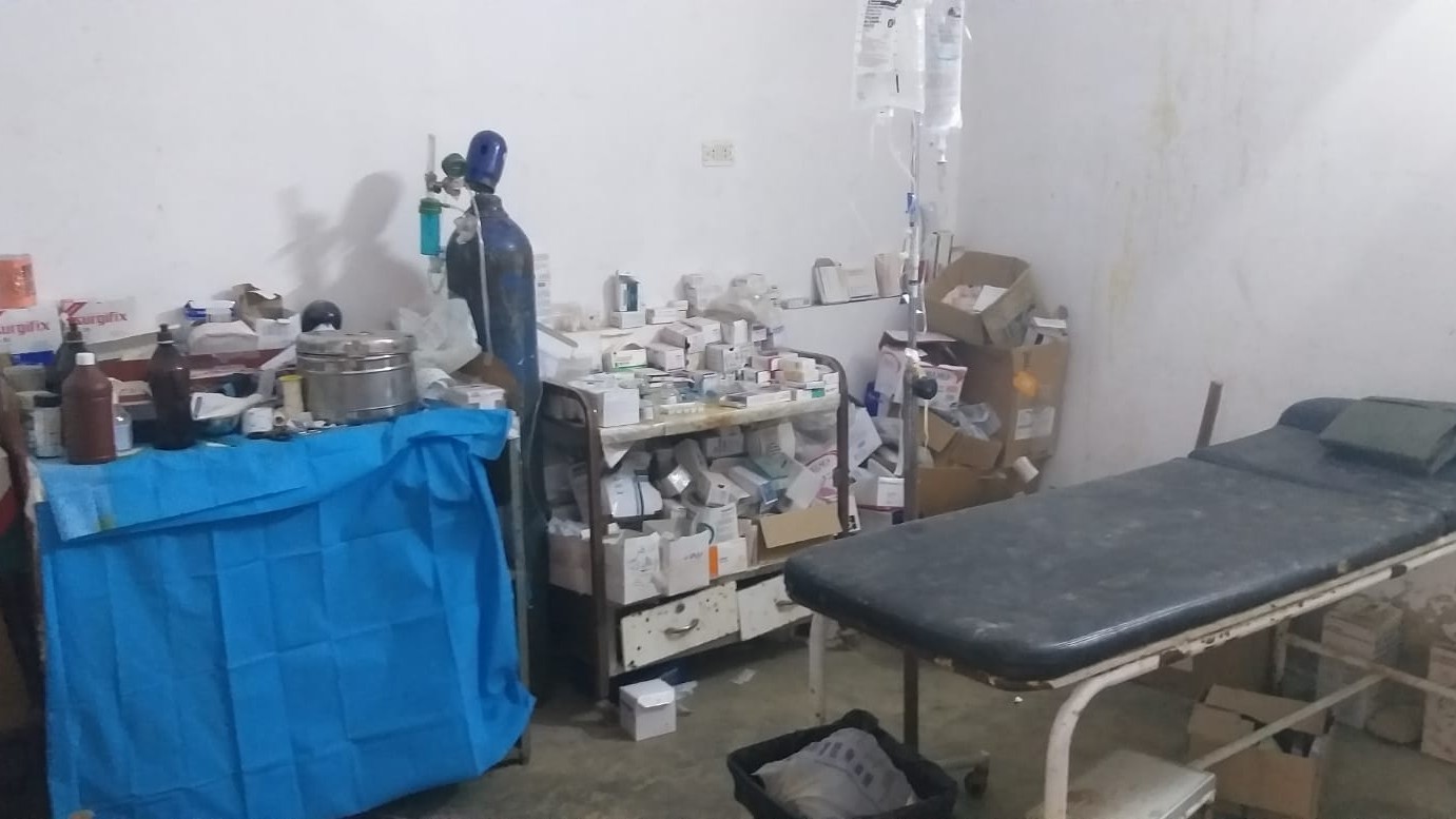 Medical Point in Jabal Zawiya