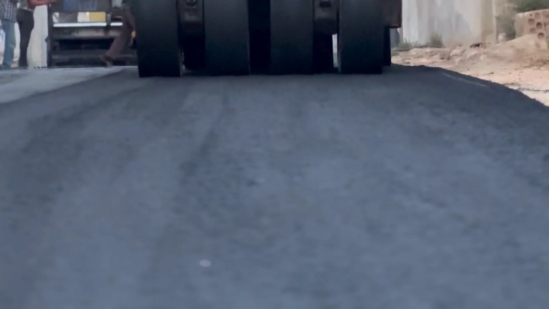 Paving Selected Roads in Taftanaz